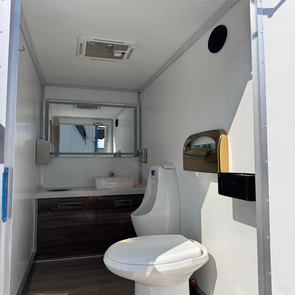 Mobile Outdoor Luxury Portable Bathroom Trailer – Camping & Caravan Restrooms