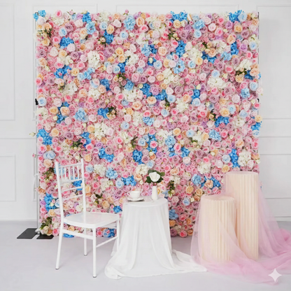 5D Romantic Flower Wall Backdrop Decor