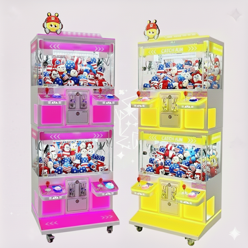 Lucky Claw Mini(4-Player Stack) – Coin Operated