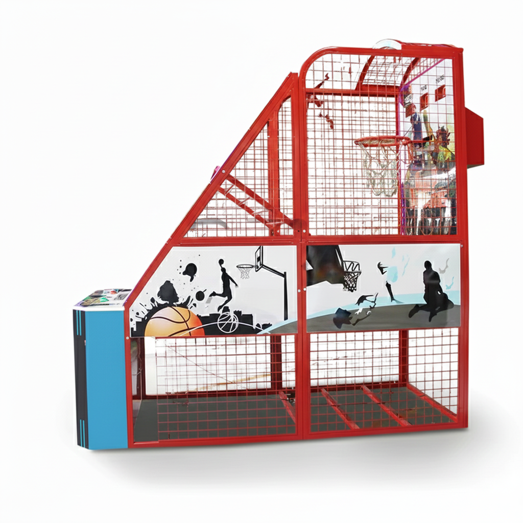 Sport Mini Youth Coin-Operated Folding Basketball Arcade Machine