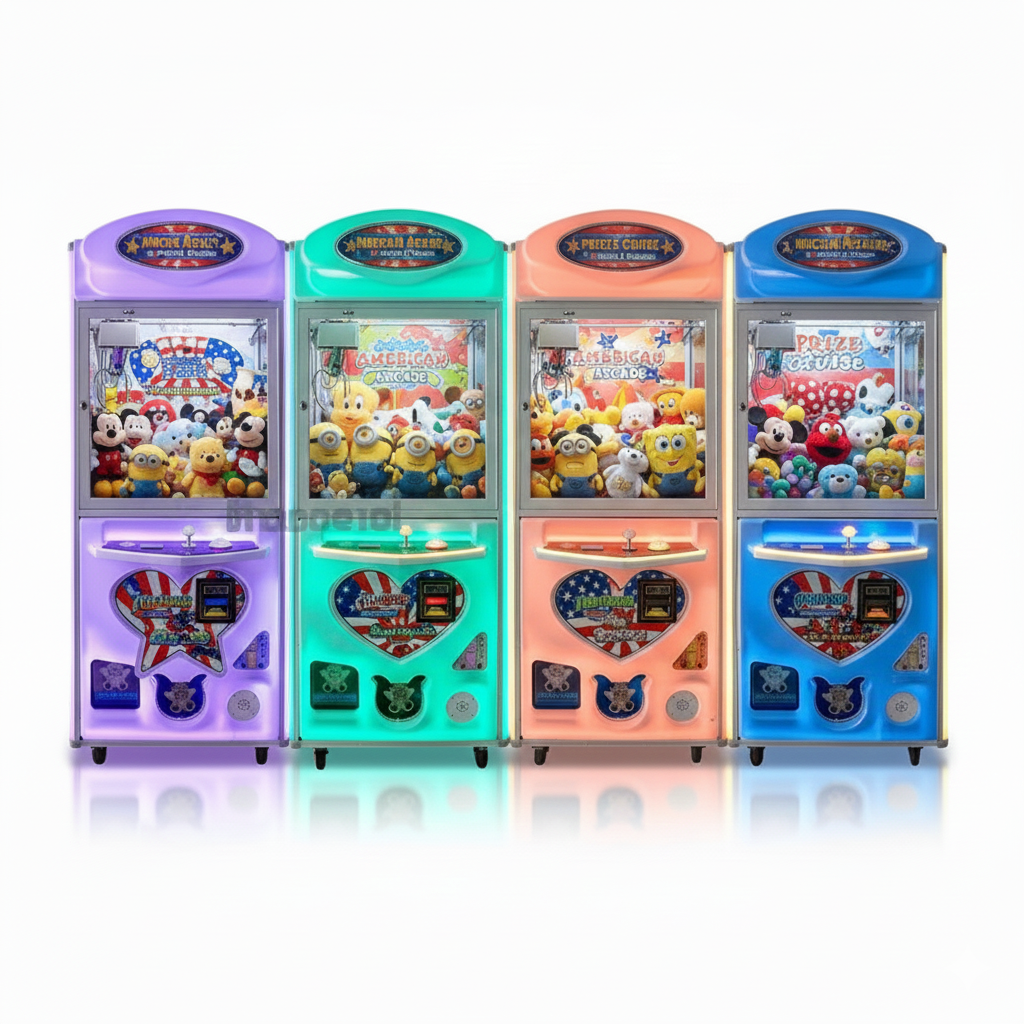 Lucky Star Angel Bear 2 Claw Crane Machine