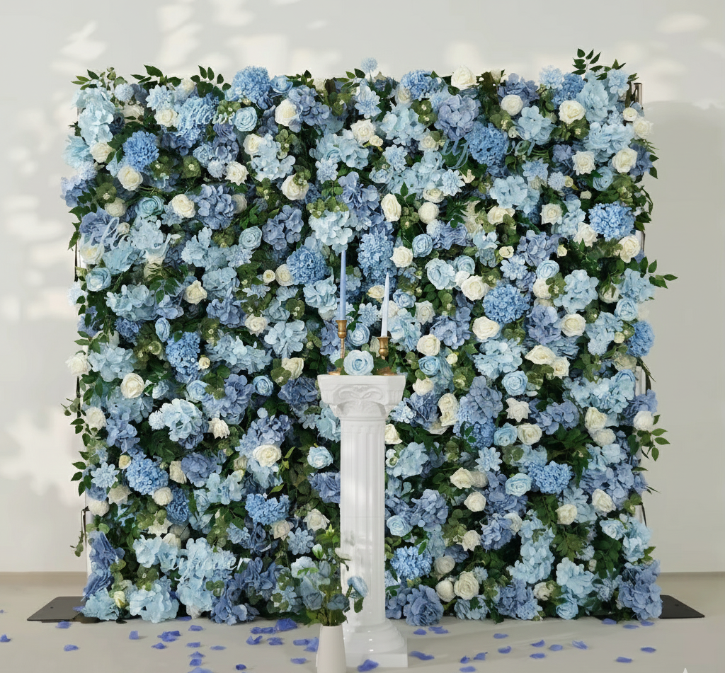 5D Romantic Flower Wall Backdrop Decor