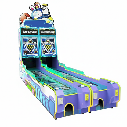 Electric Indoor Arcade Bowling Machine 65" LCD