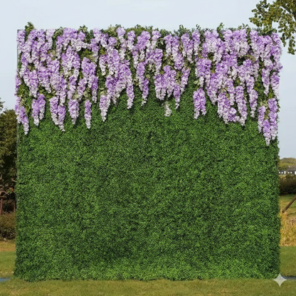 5D Red Rose Cloth Flower Wall Wedding Backdrop