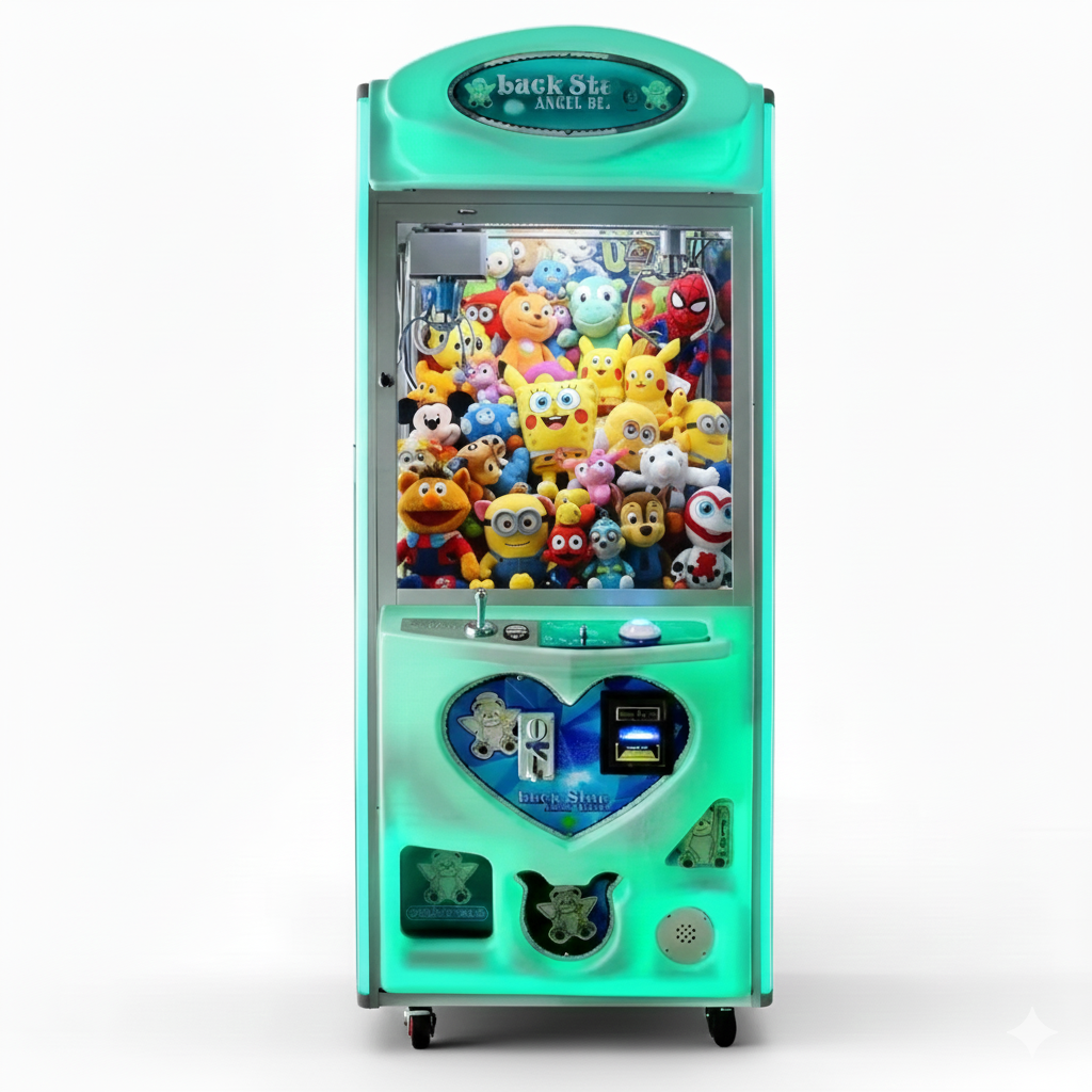 Lucky Star Angel Bear 2 Claw Crane Machine
