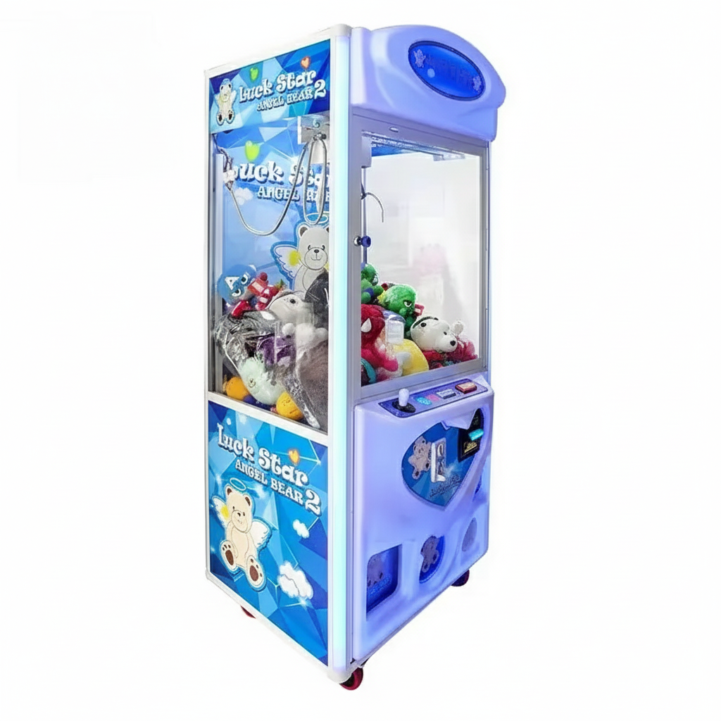 Lucky Star Angel Bear 2 Claw Crane Machine