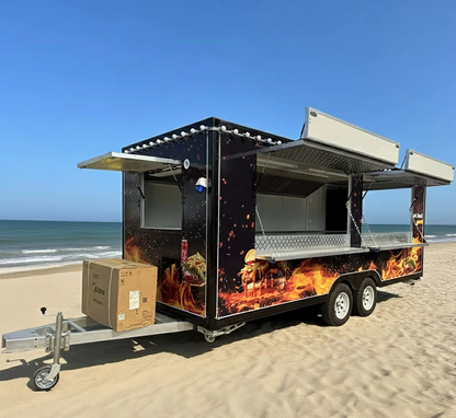 Ice Cream Cart | Pizza Coffee Kiosk | Mobile Catering Concession Trailer