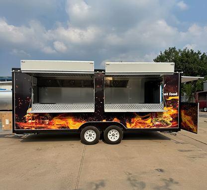 Ice Cream Cart | Pizza Coffee Kiosk | Mobile Catering Concession Trailer