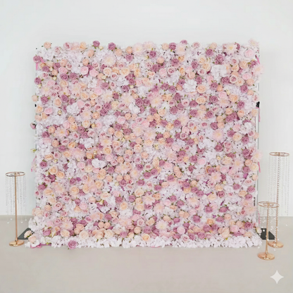 5D Romantic Flower Wall Backdrop Decor