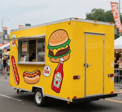 Custom Mobile Pizza & Street Food Trailer