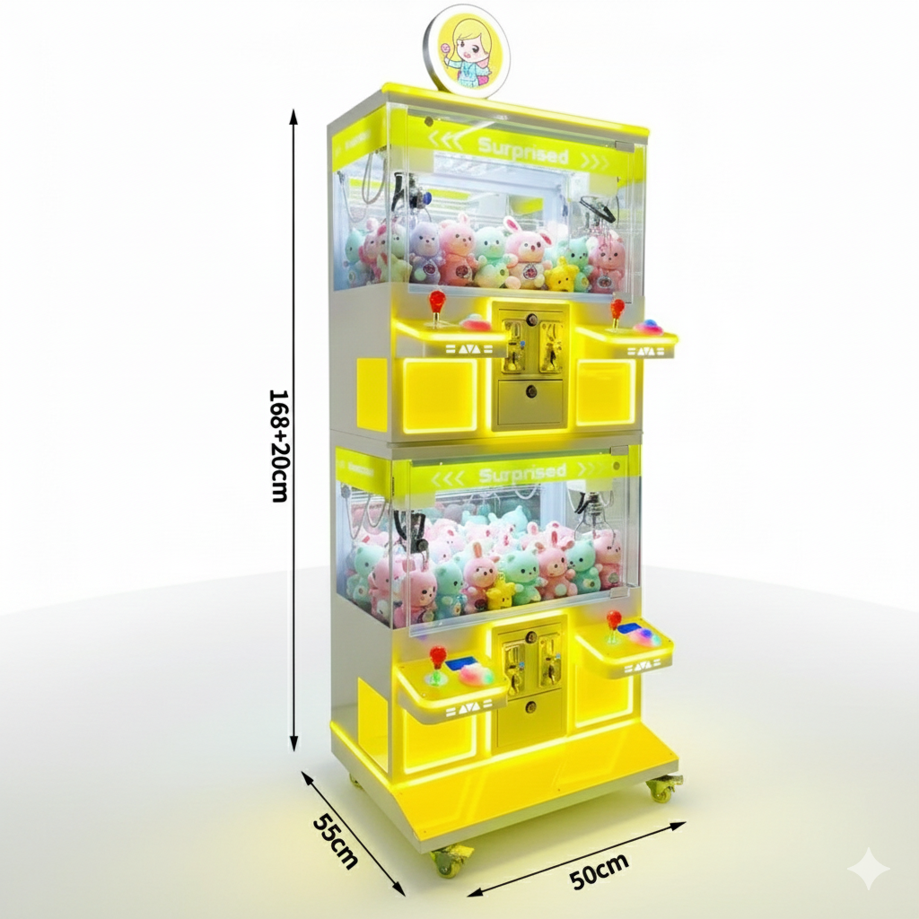 Lucky Claw Mini(4-Player Stack) – Coin Operated