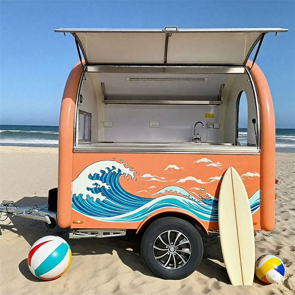 Mobile Concession Food Trailer for Street Food