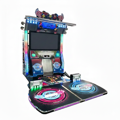 Multiplayer Rhythm Dance Battle Arcade Machine