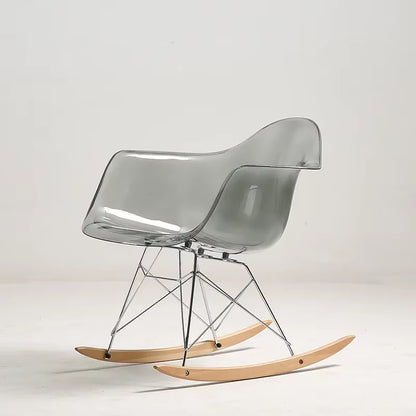 Nordic Transparent Dining Chairs Minima Chairs for Living Room Creative Portable Chair Modern Armchairs Home Furniture