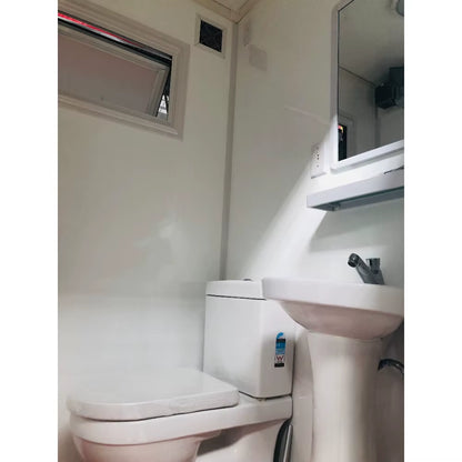 New Model Prefabricated Toilets Outdoor Toilette Camping Mobile Portable Chemical Toilet for Sale Portable Trailer