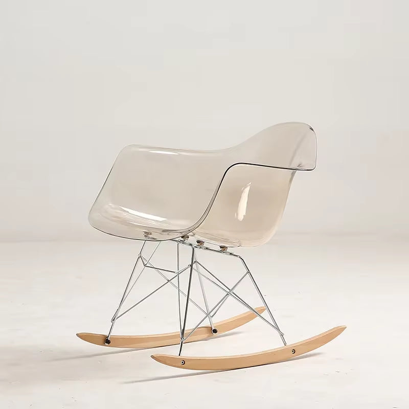 Nordic Transparent Dining Chairs Minima Chairs for Living Room Creative Portable Chair Modern Armchairs Home Furniture