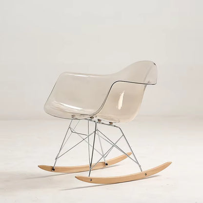 Nordic Transparent Dining Chairs Minima Chairs for Living Room Creative Portable Chair Modern Armchairs Home Furniture