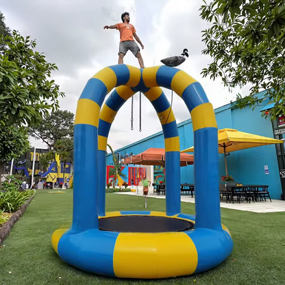 Inflatable Bungee Trampoline 3/4m Diameter for Kids & Adults