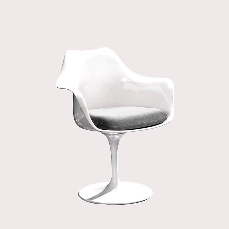 Chic Tulip Reception Chair: High-End Nordic Aesthetic, Perfect for Studios & Casual Meetings
