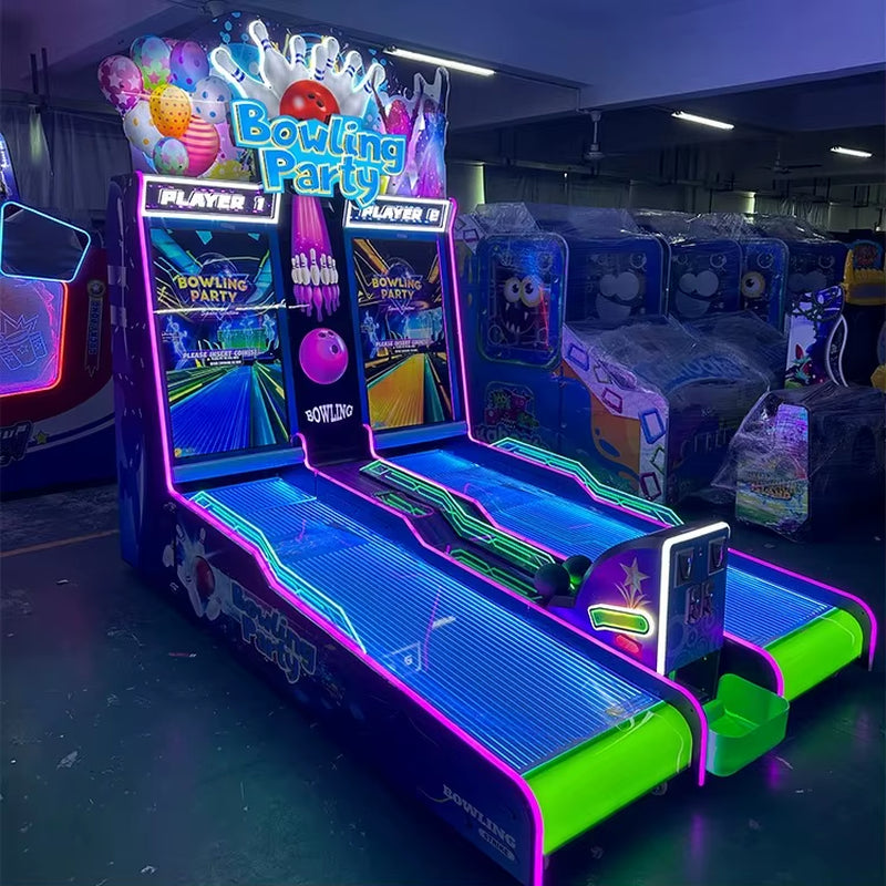 Bowling Party Game Console Slot Machine Ticket Exchange Arcade Game Sports Bowling Game Console