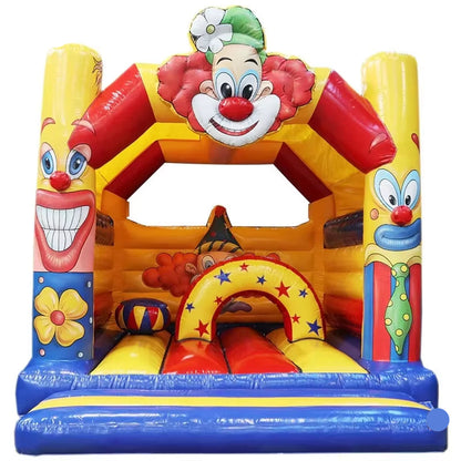 Fast Air Ship to Door, Commercial Clown Bounce House Circus Bouncy Castle Jumping Houses for Party
