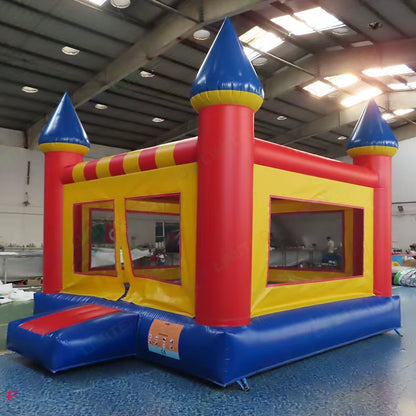 4X4M Red Bounce House Inflatable Bouncy Castle Outdoor Cheap Bouncy Jumping Castle,Free Air Ship to Door