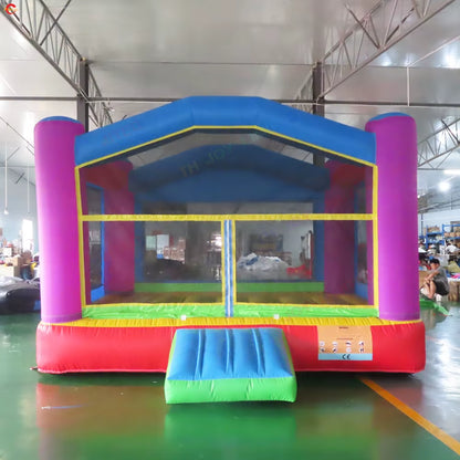 Fast Door Shipping 3M/4M Inflatable Bouncer Outdoor Party Rental Blow up Kids Bounce Castle for Sale wi Blower