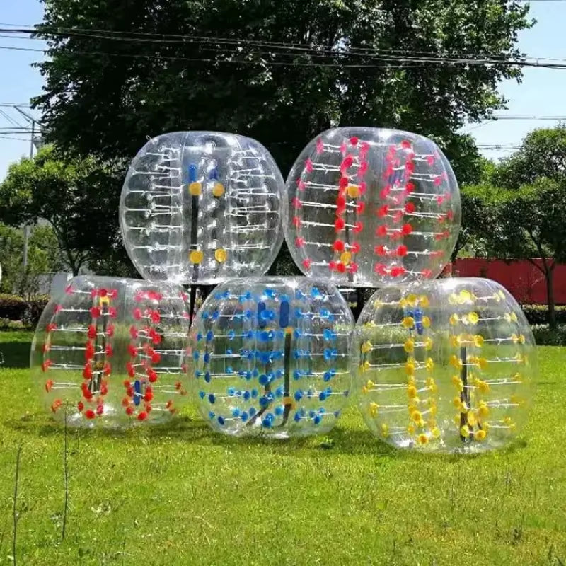 Inflatable Bumper Ball Bubble Soccer Ball 1.5M Diameter TPU Material Football Bumper Inflatable Zorb Ball
