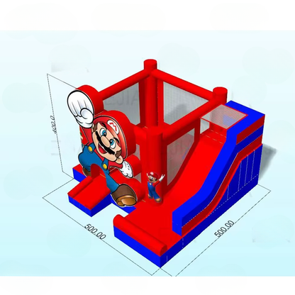 Custom Inflatable Kids Bounce House with Slide