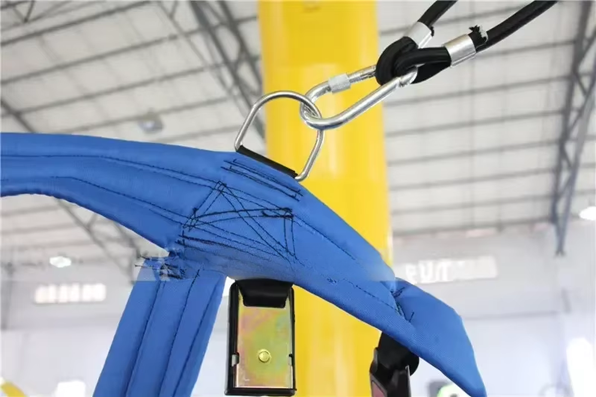 Commercial Inflatable Bungee Jumping Trampoline Game