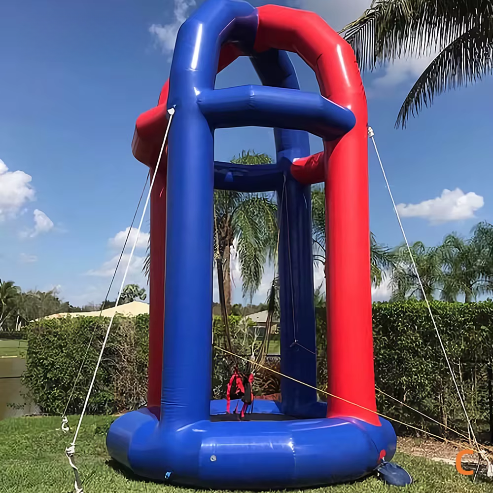 Commercial Inflatable Bungee Trampoline Game for Kids & Adults