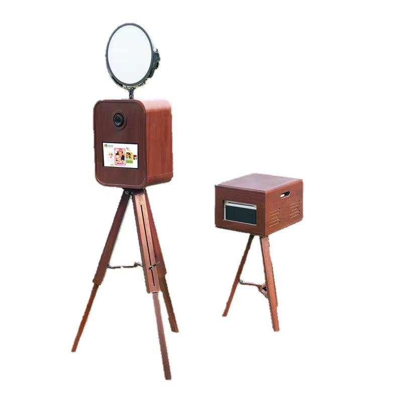 Studio Interactive Camera, Wedding Corporate Event, Self-Service Photo Booth, Retro Style