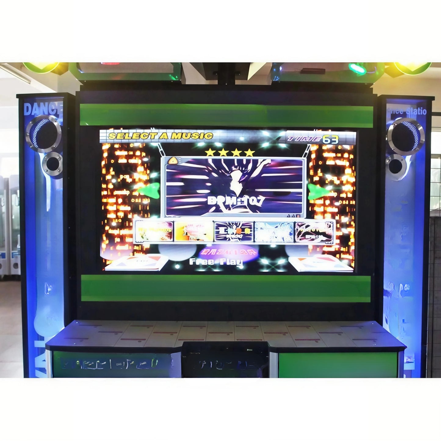 Super Dance Station Rhythm Arcade Machine