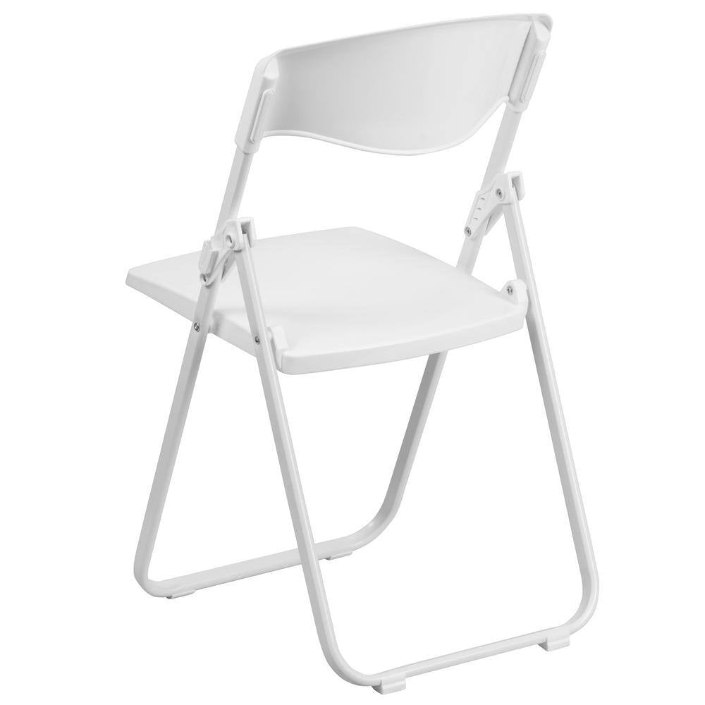 White Metal Folding Chair (Set of 6)
