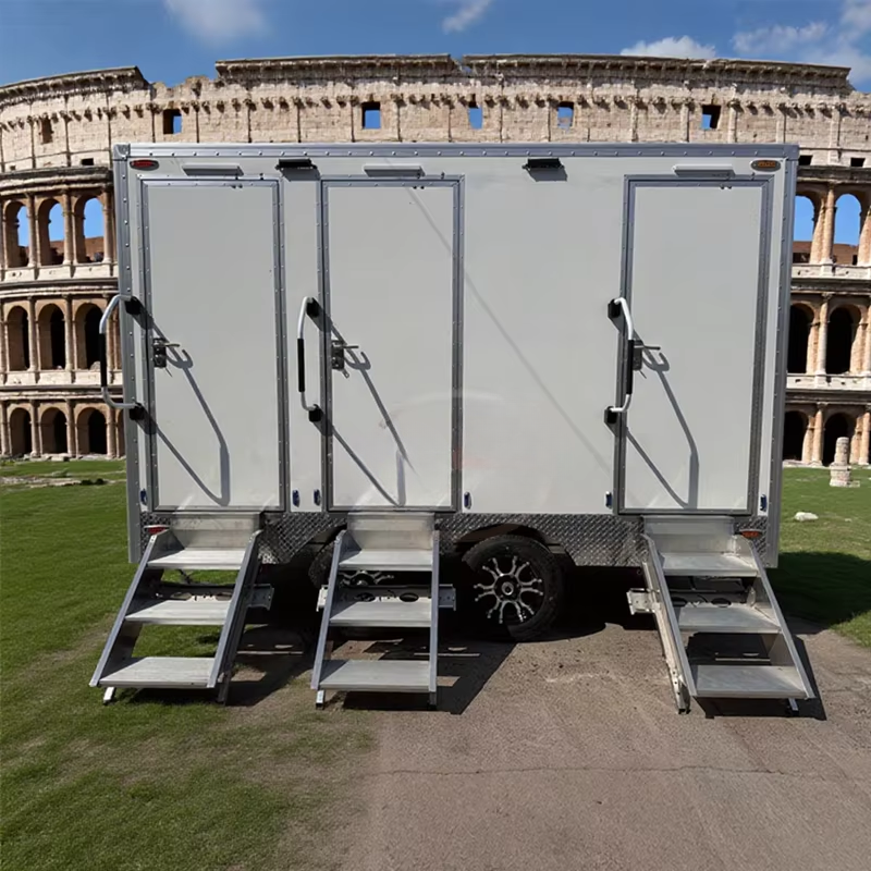 Mobile Outdoor Luxury Portable Bathroom Trailer – Camping & Caravan Restrooms