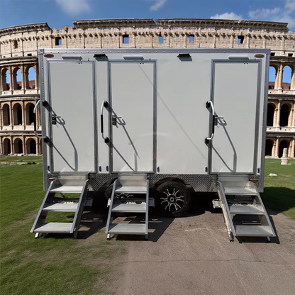 Mobile Outdoor Luxury Portable Bathroom Trailer – Camping & Caravan Restrooms
