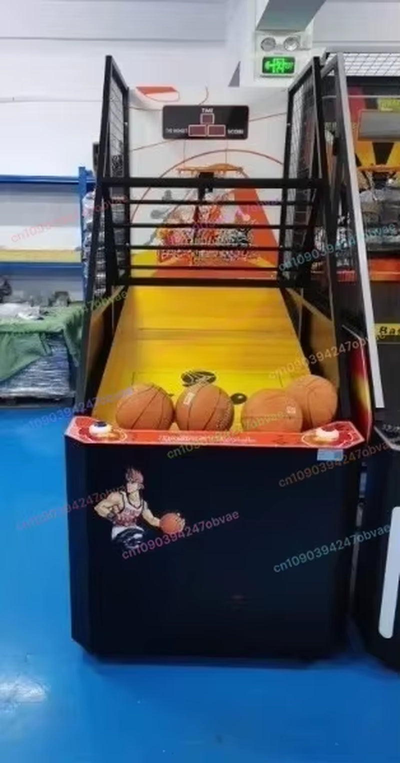 Video Game City Scoring Large Ordinary Basketball Machine Coin Game Machine Entertainment Equipment Arcade Basketball Machine
