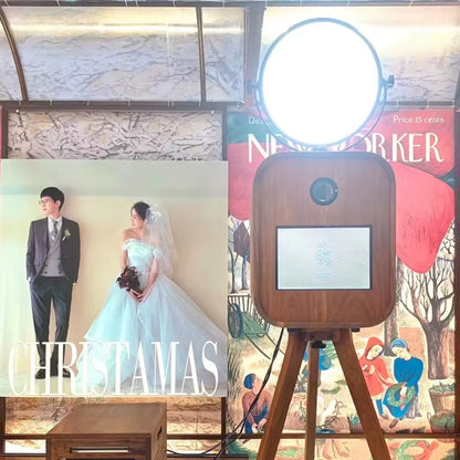 Studio Interactive Camera, Wedding Corporate Event, Self-Service Photo Booth, Retro Style