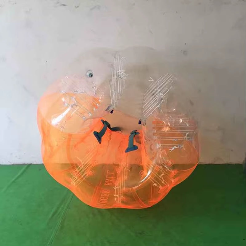 100%TPU Material Air Bubble Soccer Zorb Ball 1M Air Bumper Ball Inflatable Bubble Football,Zorb Ball for Child