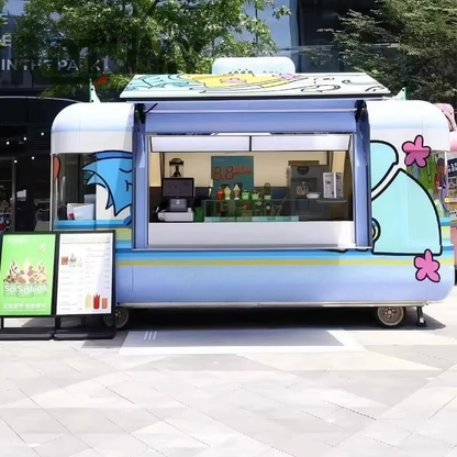 Heavy Duty Customized Mobile Food Trailer