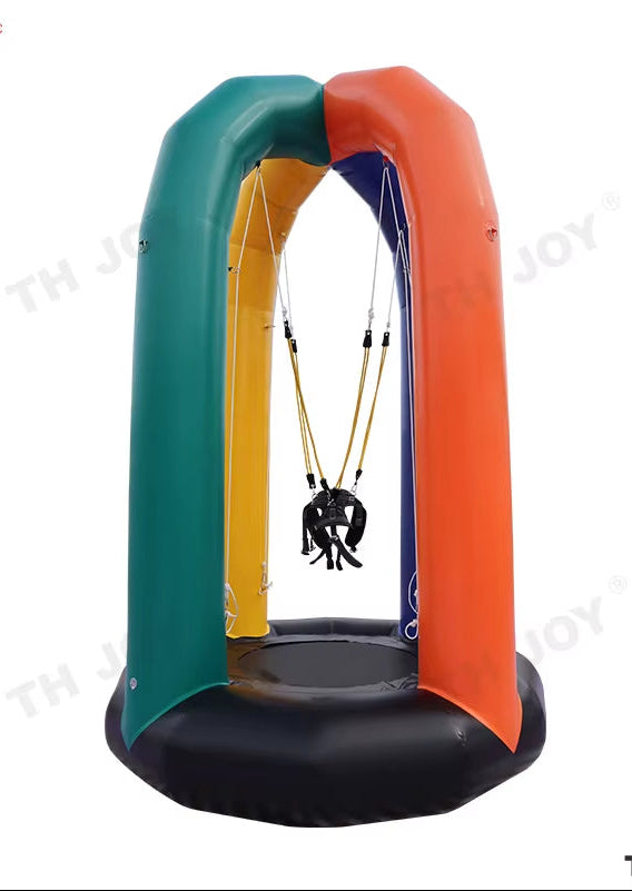 Hot Sale Kids Screaming Inflatable Soft Bungee, Inflatable Bungee Jumping, Inflatable Bungee Trampoline