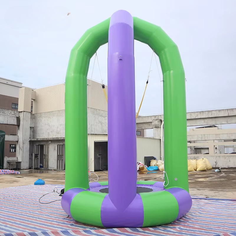 Commercial Inflatable Bungee Trampoline Game for Kids & Adults