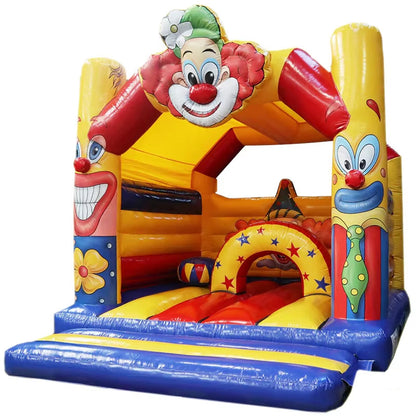 Fast Air Ship to Door, Commercial Clown Bounce House Circus Bouncy Castle Jumping Houses for Party