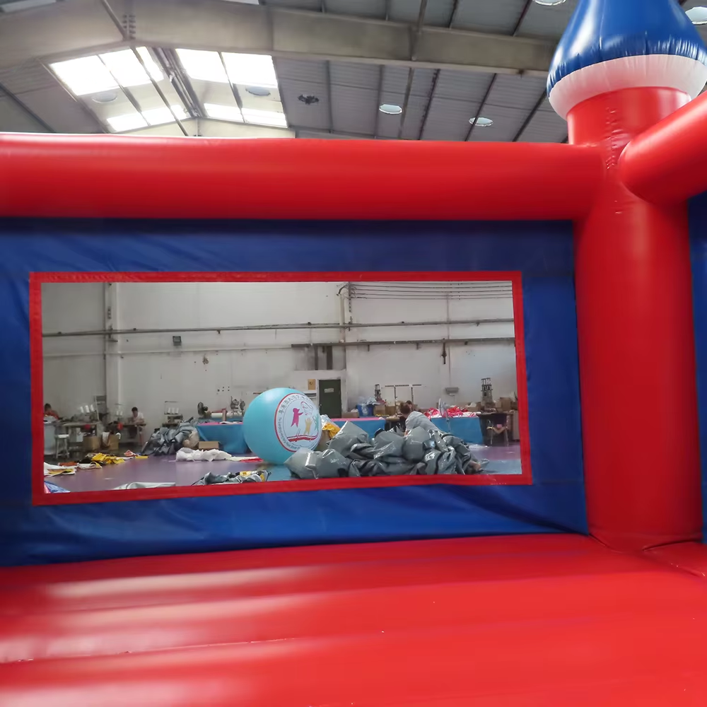 Red 4x4M Commercial Inflatable Bounce House