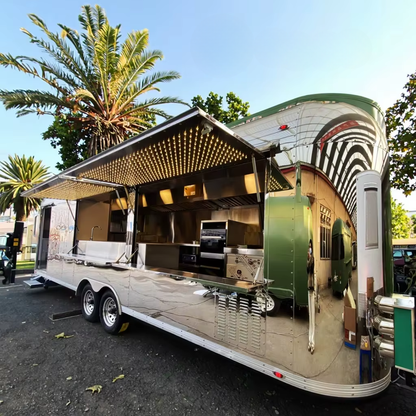 Ice Cream, Coffee & BBQ Cart Fully Equipped Mobile Bar