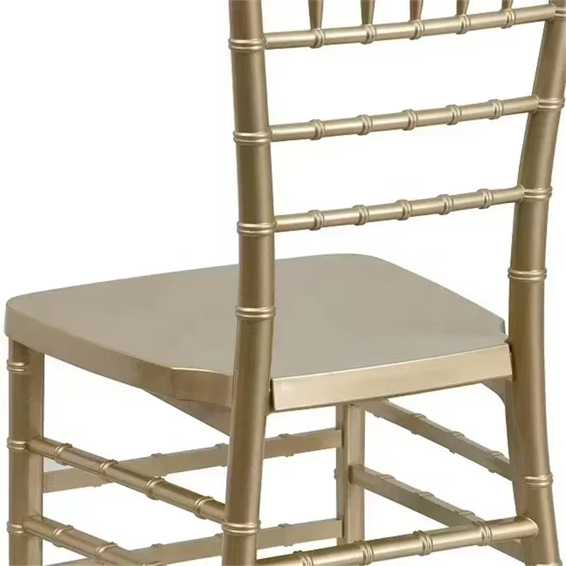 For Wedding Outdoor Events Resin-Gold Spray Painted Tiffany Acrylic Removable Chavari and Phoenix Chair Dining Chairs Стул