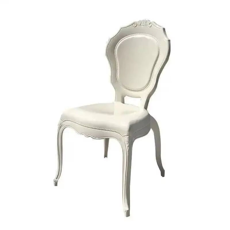 Transparent Simple Dining Chairs Creative Kitchen Furniture Household Acrylic Crystal Dining Chair Designer Palace Style Stool H