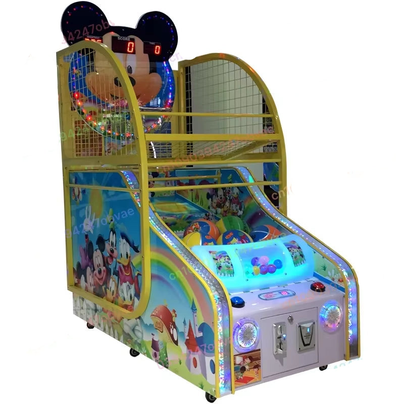 Video Game City Scoring Large Ordinary Basketball Machine Coin Game Machine Entertainment Equipment Arcade Basketball Machine