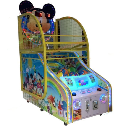 Video Game City Scoring Large Ordinary Basketball Machine Coin Game Machine Entertainment Equipment Arcade Basketball Machine