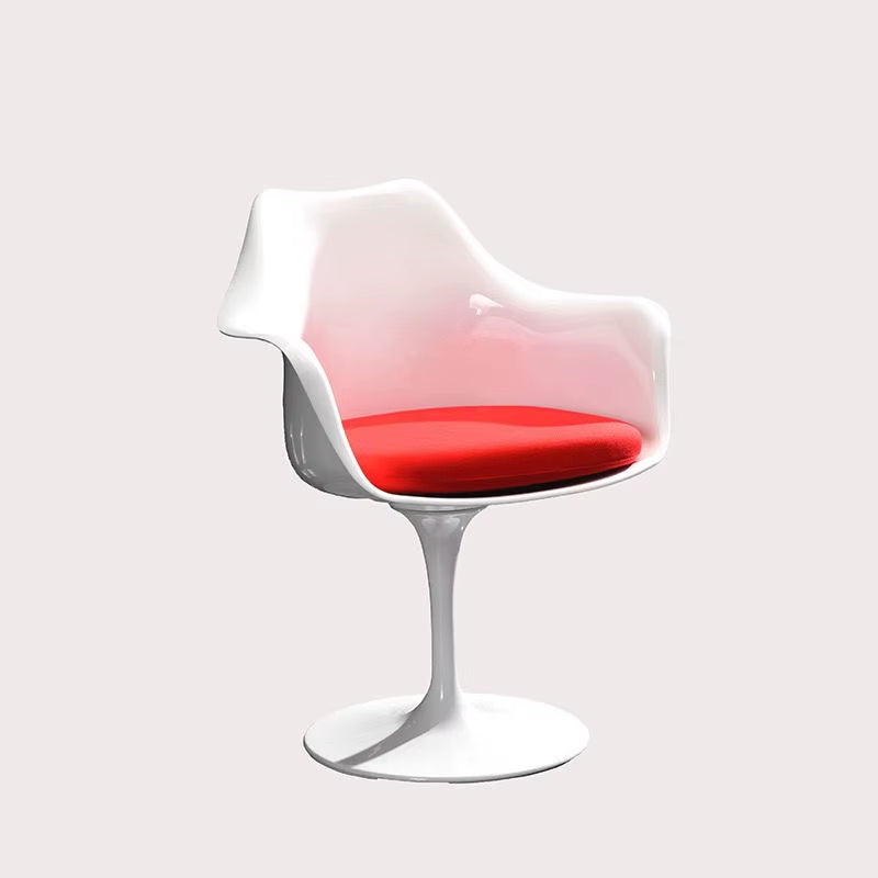 Chic Tulip Reception Chair: High-End Nordic Aesthetic, Perfect for Studios & Casual Meetings